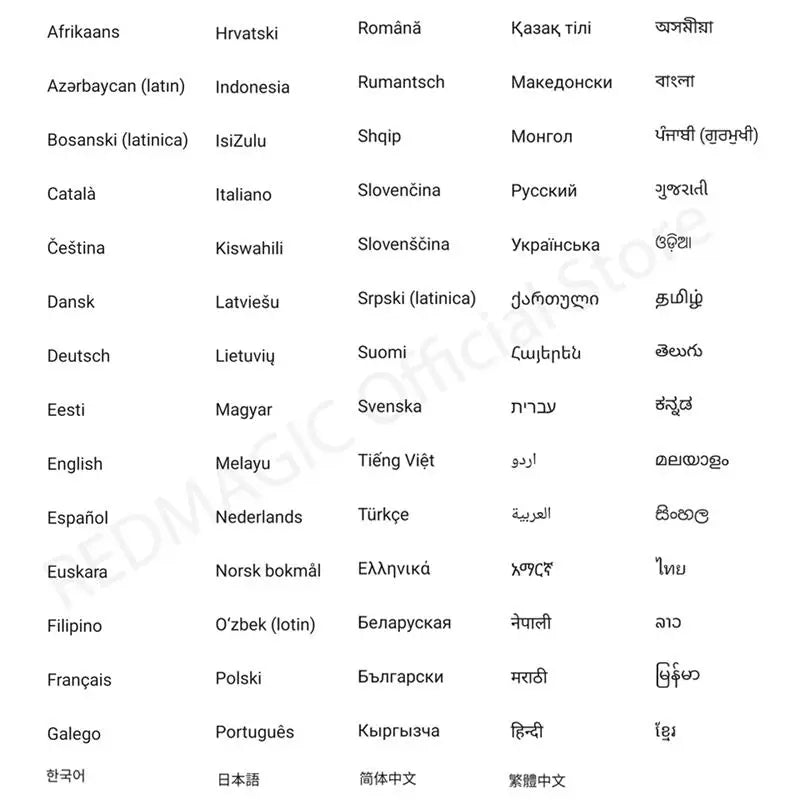 Global Version RedMagic 10 Pro 5G Gaming Phone 7050mAh - Clear Blue Hub 