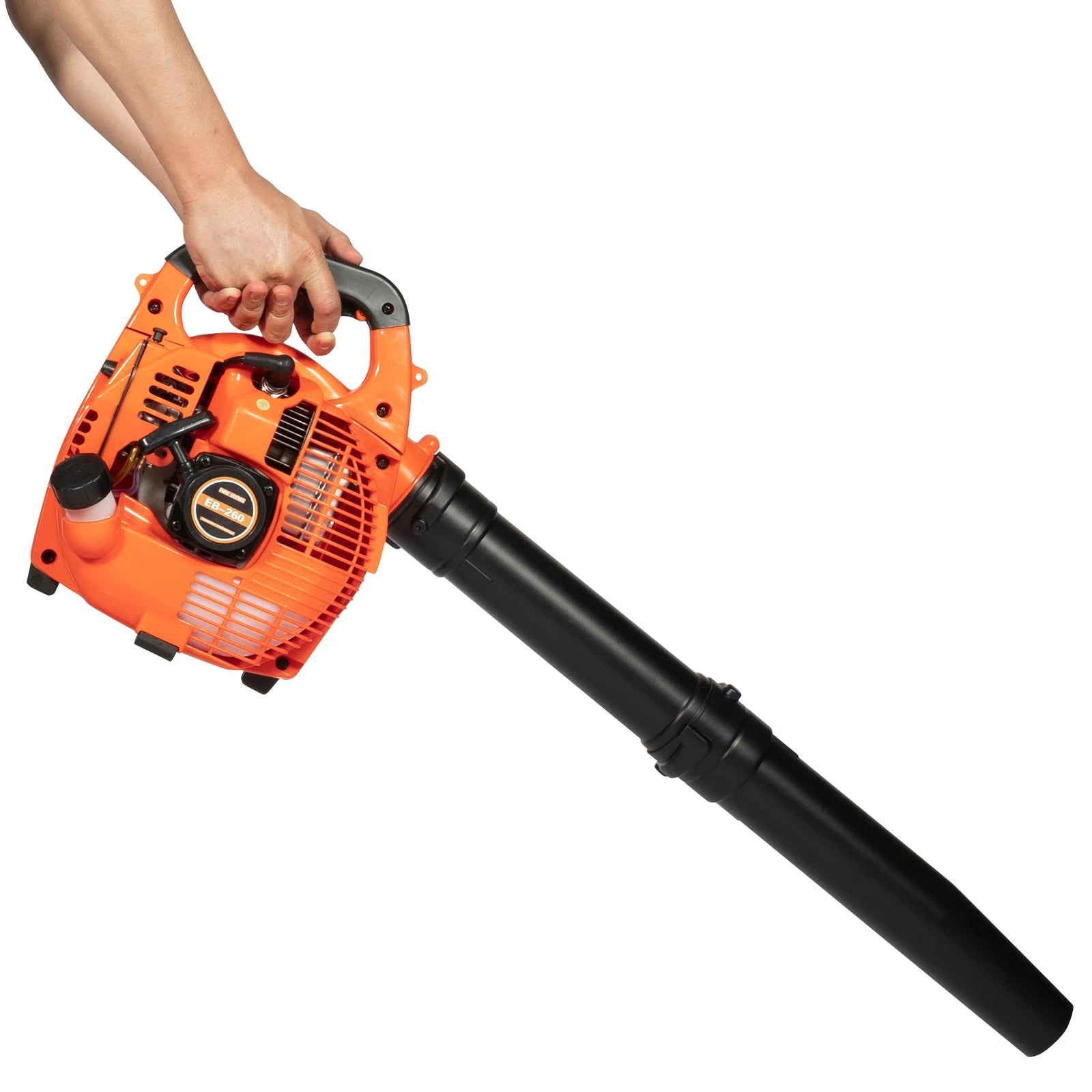 Gas Leaf Blower 25.4CC Handheld Commercial Cleaning Tool - Clear Blue Hub 