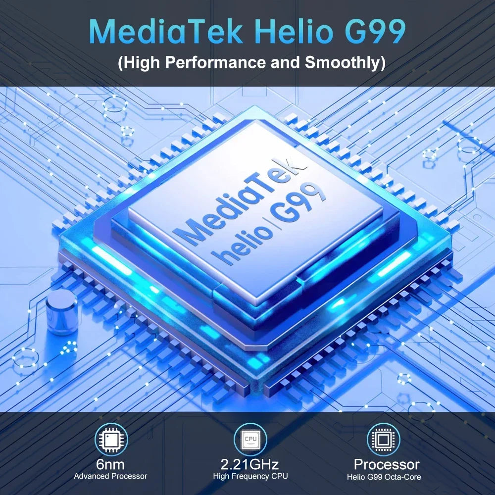 8849 Tank Pad E Rugged Projector Tablet Smartphone 10.95 Inch - Clear Blue Hub 