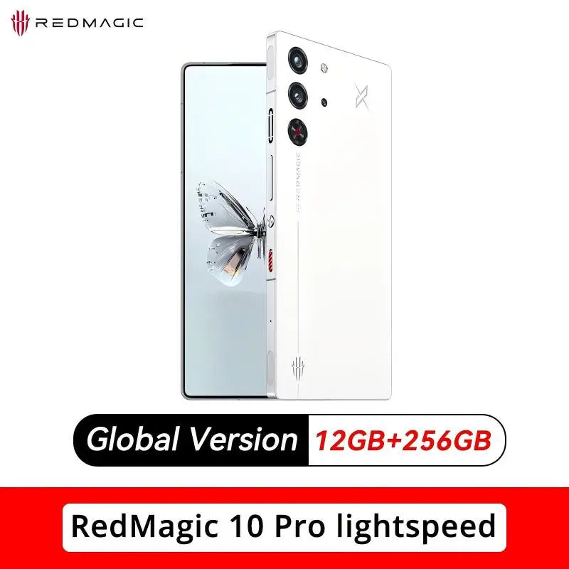Global Version RedMagic 10 Pro 5G Gaming Phone 7050mAh - Clear Blue Hub 