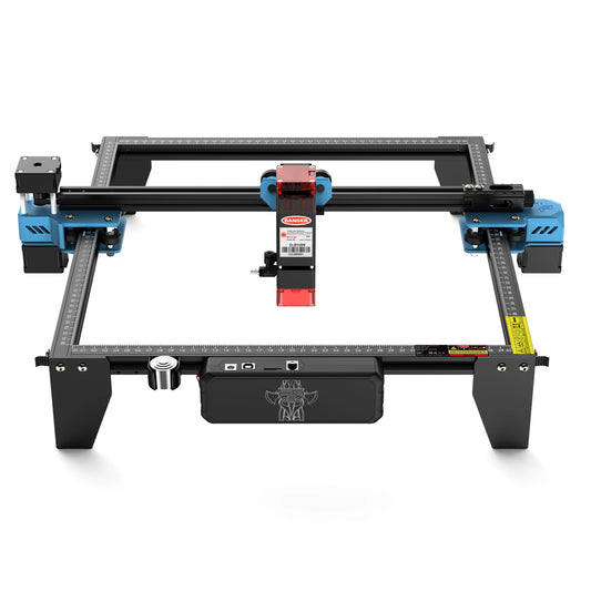 TwoTrees TTS-10 Pro Laser Engraver for Wood and Metal - Clear Blue Hub 
