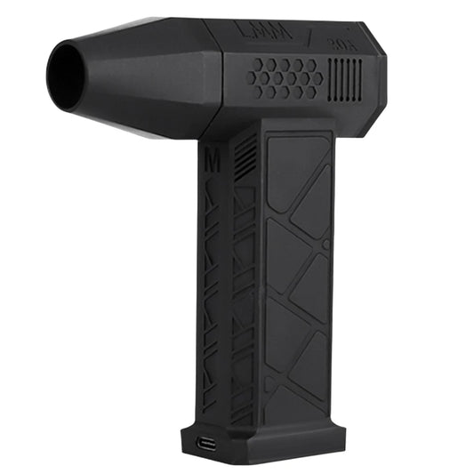 130000RPM Handheld Turbo Air Blower for Keyboards - Clear Blue Hub 