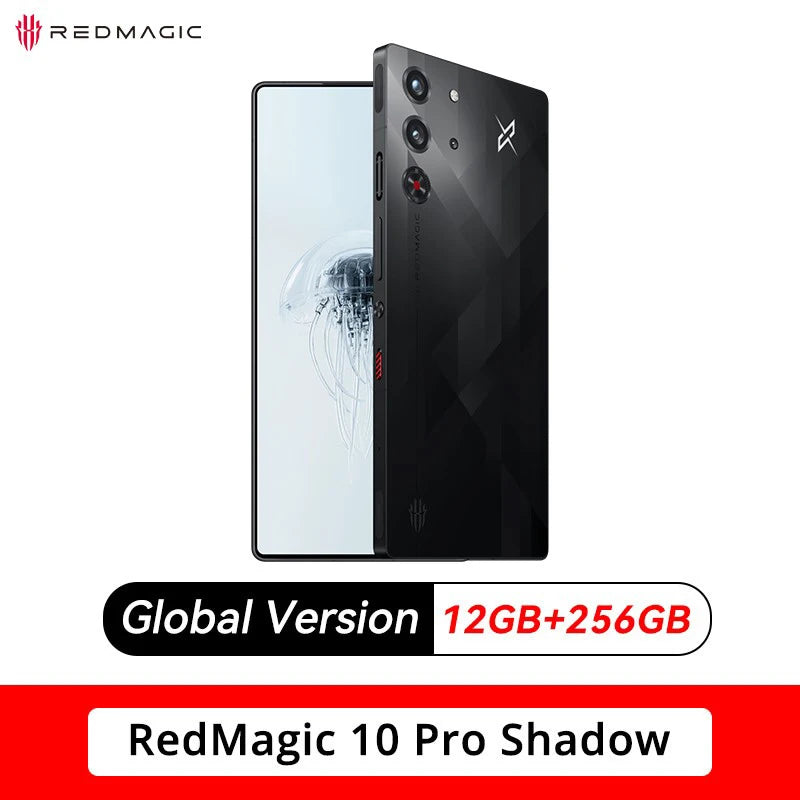 Global Version RedMagic 10 Pro 5G Gaming Phone 7050mAh - Clear Blue Hub 